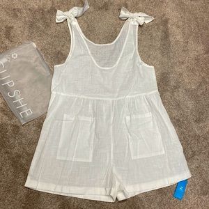 NWT cupshe romper swim cover
